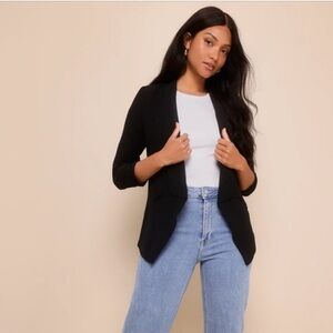 Lulu’s Miss Punctuality blazer